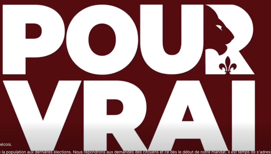 VincentADespins's tweet photo. C’est juste moi? Je me disais bien que le slogan du @PconservateurQc me rappelait quelque chose 🧐 En 2019, le slogan du @caucusdesrouges du @parletudiantqc et celui du PCQ. #polqc https://t.co/Uheb865SAf