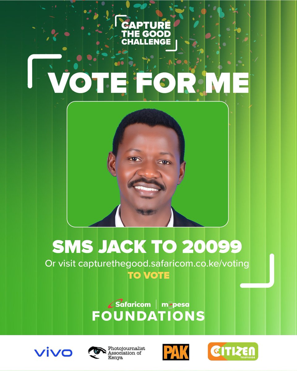 wamapanga's tweet photo. One of the best Kenyan talents captured below,These #CaptureTheGood finalists captured real courage resilience, determination and passion everywhere in 254.I’ve already voted. Your turn! Dual voting option via web and smsVoteFREEonline:https://t.co/FLpjPHKk6M
#CaptureTheGood https://t.co/zre0BnJYq2