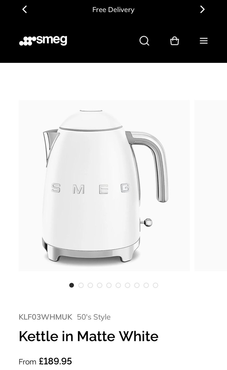 GavinDa83072875's tweet photo. Just came back from my mates house.

In his kitchen he had a kettle called ‘ SMEG ‘ - never heard of it

I just checked the price and what idiot other than him actually pays almost £200 to boil water https://t.co/9oGHqFhPch