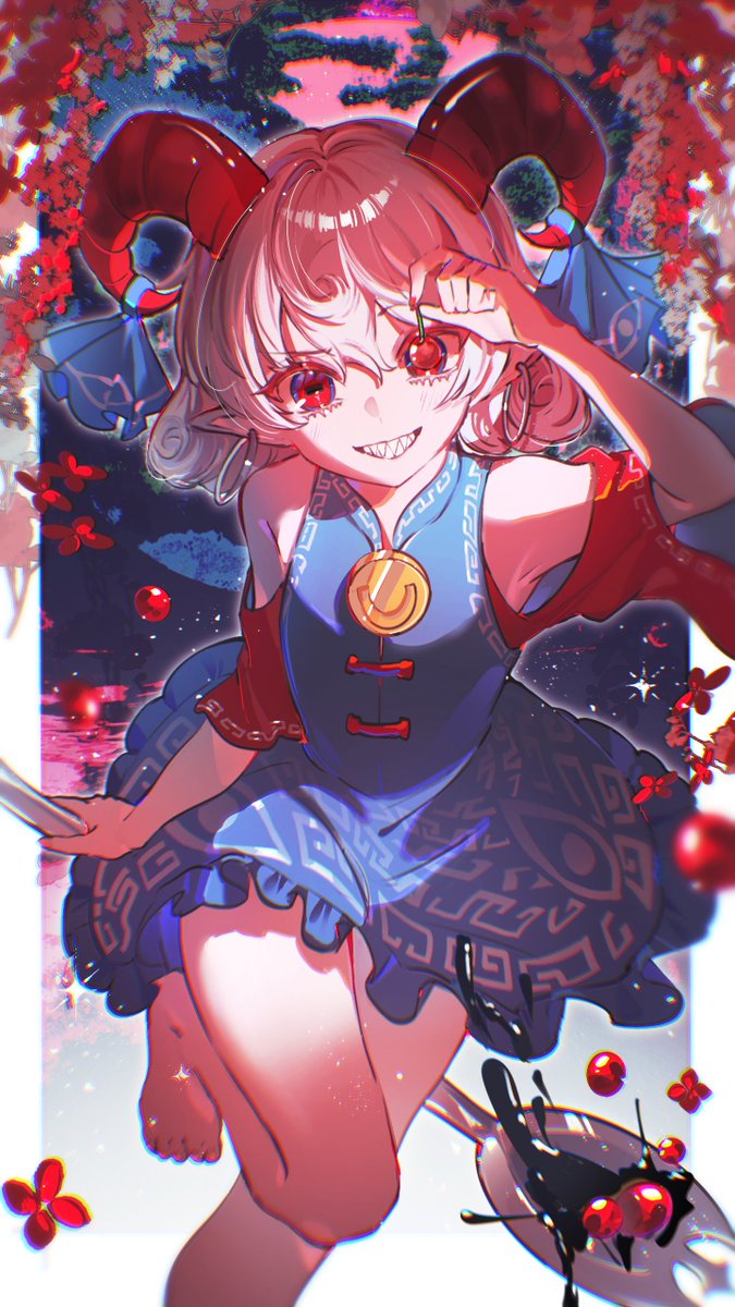 coin_103's tweet photo. #東方Projectㅤㅤㅤㅤ
＃饕餮尤魔 https://t.co/0NaAvomVMP