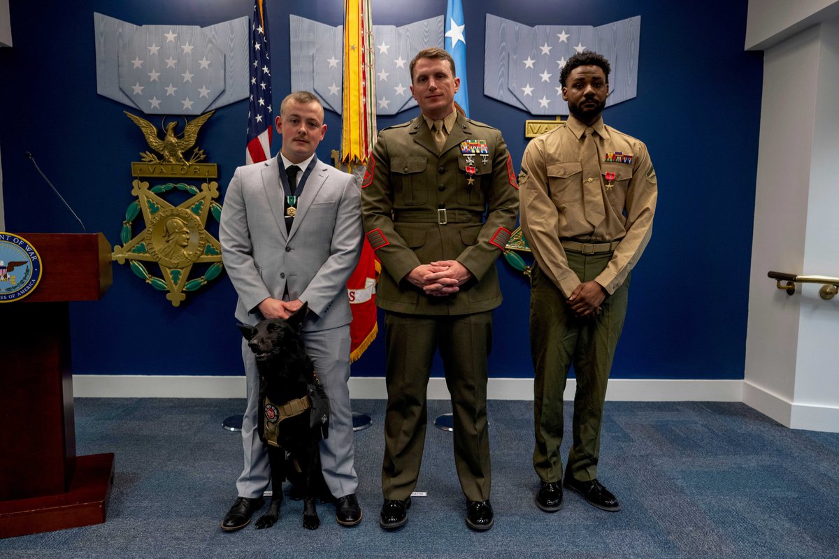 AFNtelevision's tweet photo. DOW News: @USMC Receive Upgraded Awards for 2021 Abbey Gate Attack Response
https://t.co/6yFAn8hP2F https://t.co/szEGTcnCyV