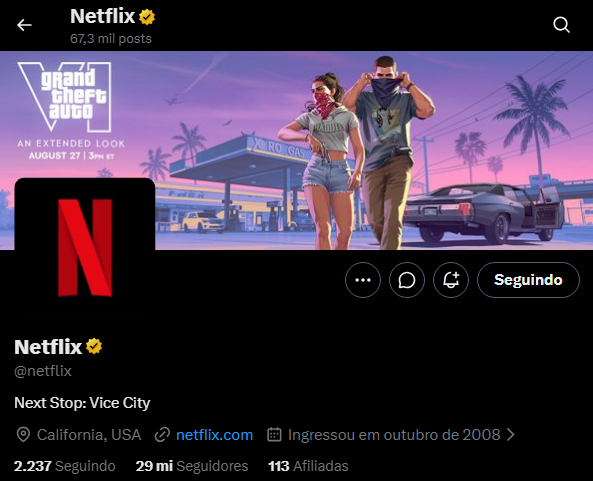 PortalViciados's tweet photo. O banner da Netflix! 🔥 https://t.co/g4kREfQcfU