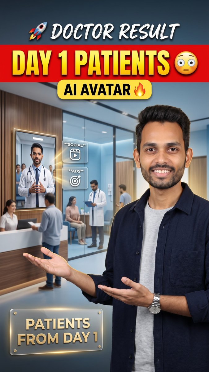 proroles's tweet photo. 🩺"One Simple Strategy = More Patients!"🚀

👉 Follow us for more updates: @proroles.digital
📞 Contact us: +91 90636 85566
🌐 Website: https://t.co/IbR4kbhI9M
📩 Email: prorolesdigital@gmail.com https://t.co/xJAfSxu1wB