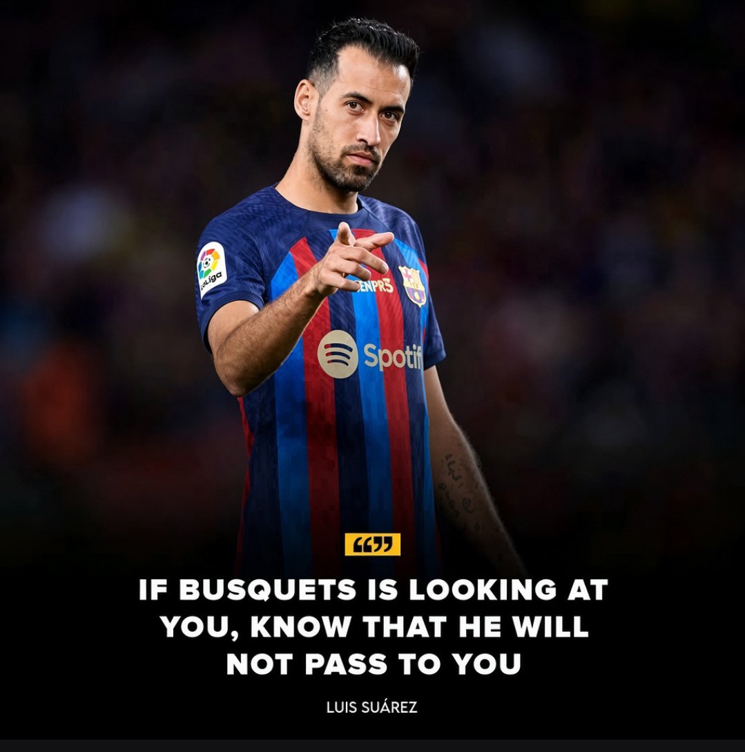 MrEli_x's tweet photo. 🎙️ Journalist: How crazy was Sergio Busquets?

🗣️ Luis Suárez: 👇 https://t.co/fvbLRdiT6x