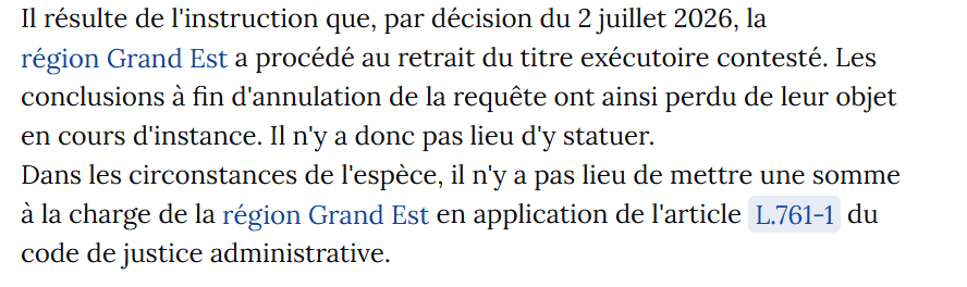 MediumTrade's tweet photo. #epango #trading
News positive pour le titre 🔥
▶️Le titre de 1,095 M€ contesté auprès de la Région Grand Est a été retiré le 2 juillet.
▶️Le tribunal constate donc qu’il n’existe plus.
▶️Le risque lié à cette créance disparaît https://t.co/ArrzMQwpoY https://t.co/WWaZY65hnt