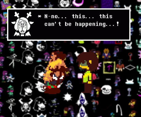 Perservatience's tweet photo. Chapter 7B - "Meat Factory"
#deltarune #kris #noelle https://t.co/GecOVYDafP