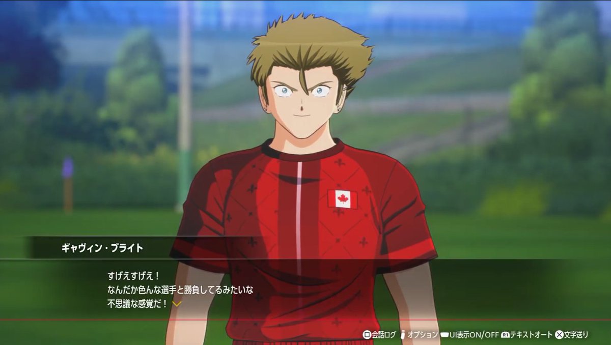 Lboy222's tweet photo. Lors de différent dialogue de la route Avancée Gavin copie les différentes techniques du japon juste après les avoir vu, un peu à la Tsubasa 🤔
Il est certainement au centre de la tactique Canadienne qui est de copier les compétences des adversaires
#Captaintsubasa #Worldfighter https://t.co/uwY0QpY8CO