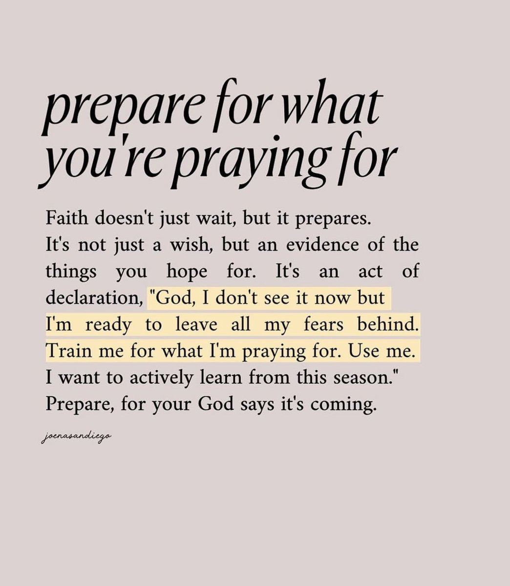 fritzcapote's tweet photo. "God, please prepare me for what I'm praying for." https://t.co/zGfiP851Nn