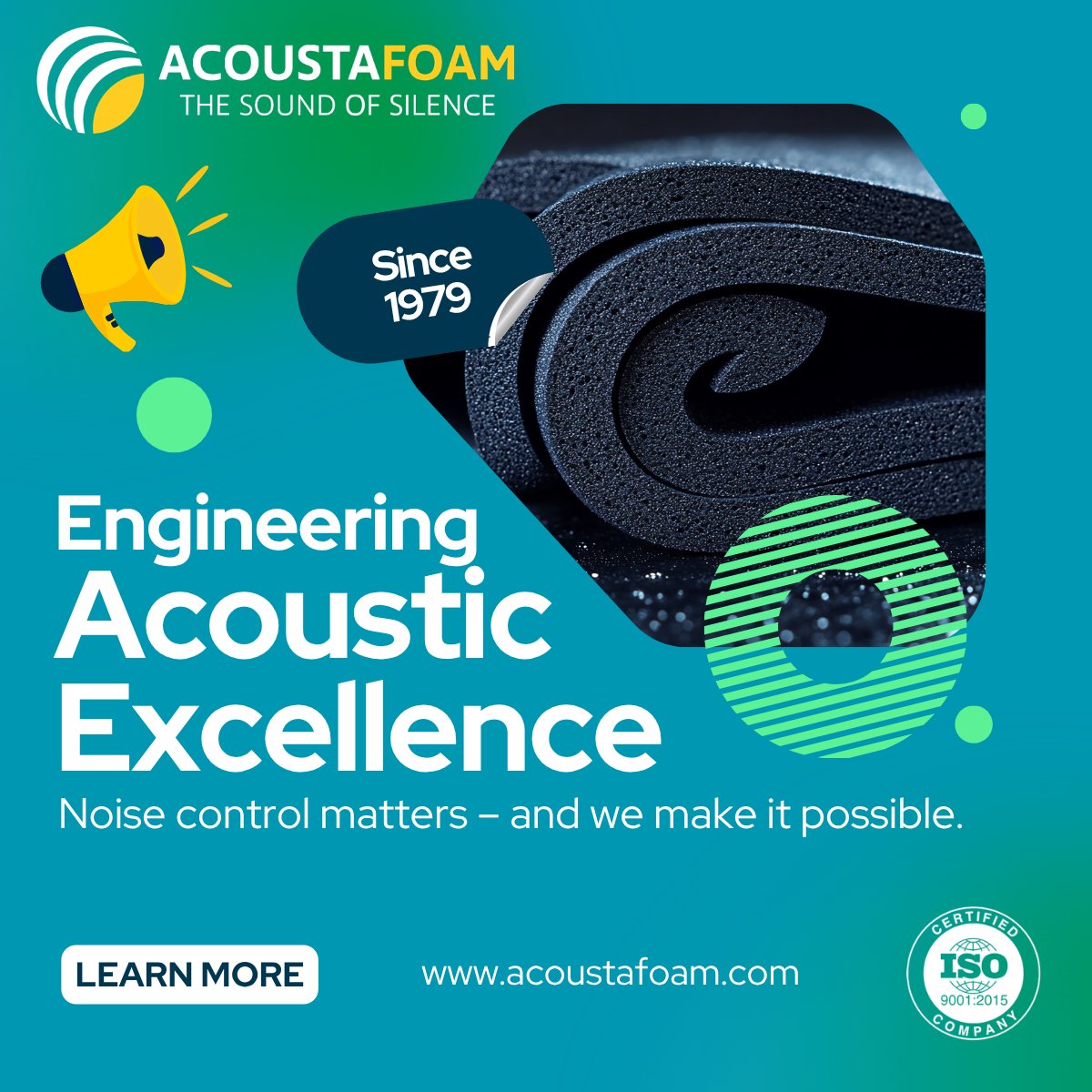 mawebdesign_uk's tweet photo. 💡 Engineering Acoustic Excellence
Noise control matters – and we make it possible.

Read more via our website: https://t.co/BARxRN02CG

🔗 #acousticfoam #Automotive #acoustics #acousticsolutions https://t.co/AQKhkCUILB