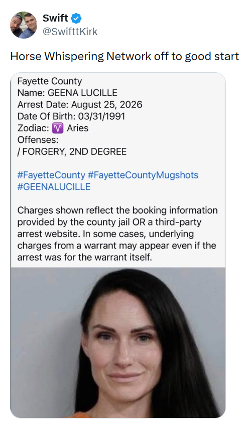 Keep_It_Real_HR's tweet photo. Is she Swift's partner in Crime?

@SwifttKirk 

Dont forget, Swift Pick-6 Scam https://t.co/u5so2oiyix