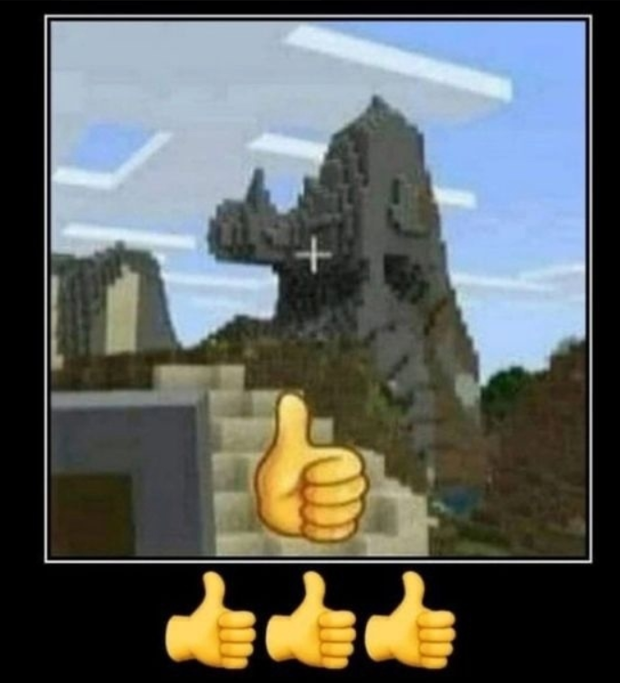 Jakifaz's tweet photo. #minecraftㅤ #meme https://t.co/h5HjNxwyx9