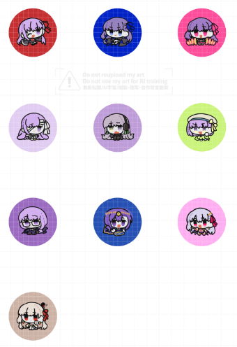 fate_rameko1012's tweet photo. ぷっくりシール作りカラフルで可愛いんじゃないか？？？？？ https://t.co/Wo4IsuzjHu