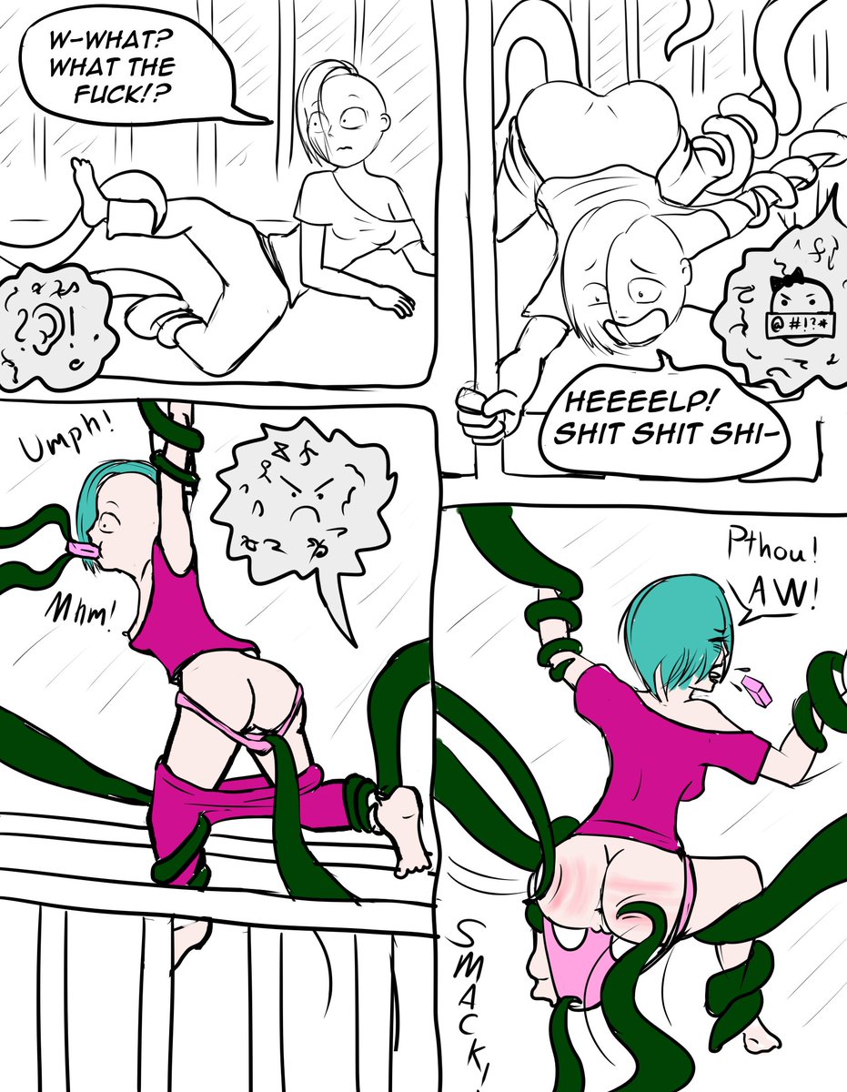 F3A3P's tweet photo. I'm beginning chapter 2 now. I won't be able to keep up this pace, but it's been a fun week of drawing.
Characters are all over 18, just to be clear. The comic involves elements of ageplay and schoolgirl fetishism, but everyone is explicitly college aged or immortal. https://t.co/LgBSbkvi5u