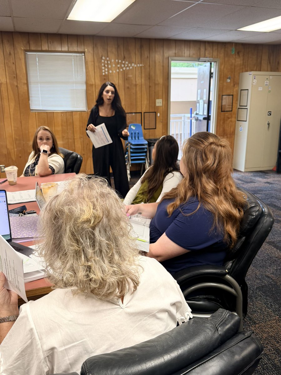 LongMISD's tweet photo. @kaylynncook_ led our RLA PLC today with a focus on ARC 1! Making the connection between the HLT and Exit Ticket is key. Working together with T&amp;L to ensure we are aligned and moving toward EXCELLENCE! @tricia_teran 

#LongPioneers #BelieveAdaptOvercome https://t.co/NAKzzIRHg3