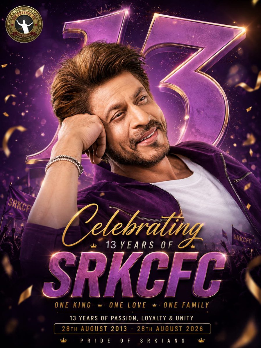iamsaifinamdar's tweet photo. 13 years completed, but this story is nowhere near its final chapter.
    #13YearsOfSRKCFC https://t.co/TUCJyKSMEL