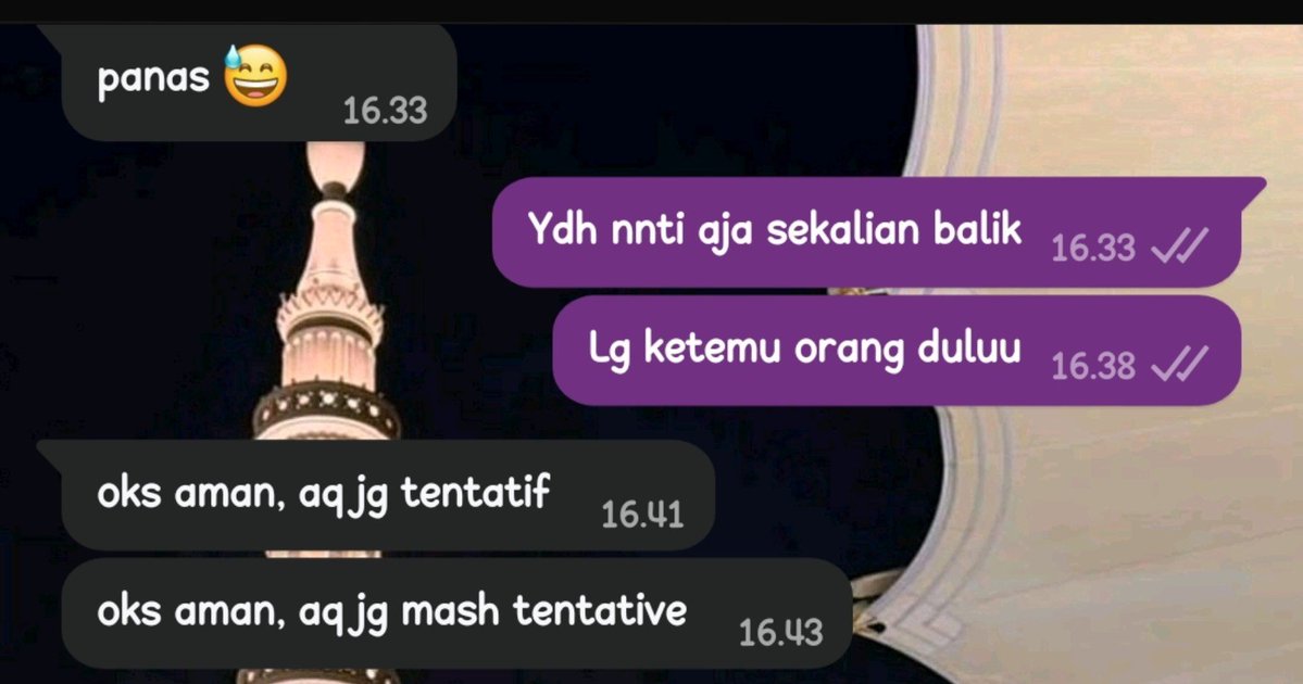 hanny8874's tweet photo. Kegiatan ke 5 
Gatot alias gagal total dr bilang panas sampe hujan lg 🙃 https://t.co/hiRh6YfbTA