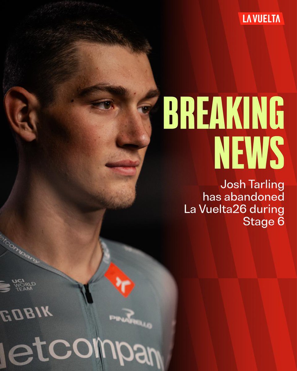 lavuelta's tweet photo. Wishing you all the best, Josh ❤️

Te deseamos todo lo mejor, Josh ❤️ https://t.co/mHncOR4ppx