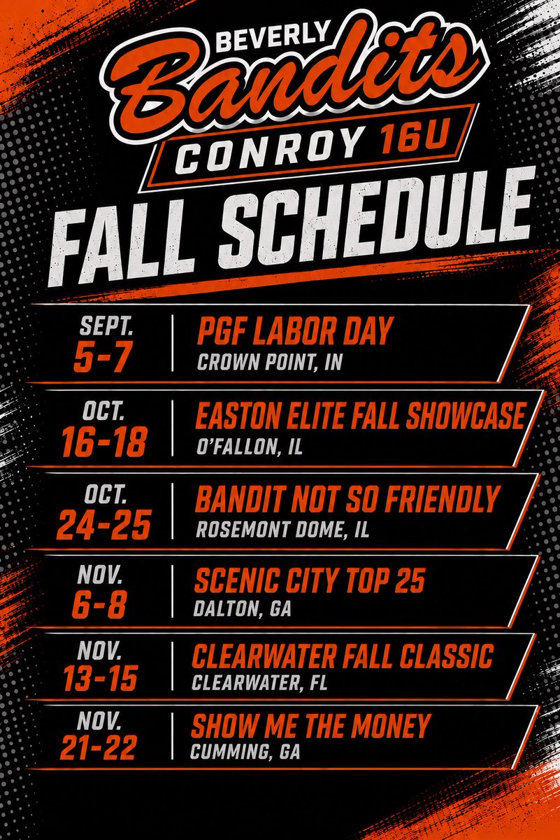 Bandit16uConroy's tweet photo. 💥Schedule drop💥 https://t.co/Rw3EXxJYjM
