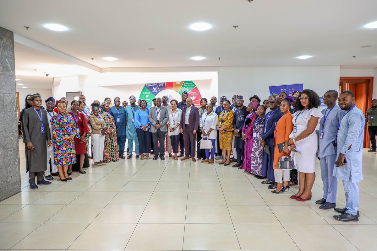 ilead4africa's tweet photo. Last Thursday, Our team participated in the @UN Common Country Analysis Data Validation Exercise, contributing insights on digital innovation, information integrity, #AI risks,&amp; recommendations to support inclusive, evidence-based development planning in Nigeria.

#iLeadAfrica https://t.co/XfuUaILDAU