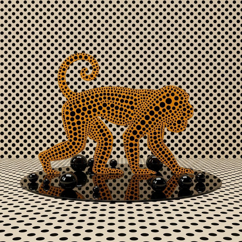 asisevecondey's tweet photo. Falleció a los 97 años Yayoi Kusama, la eterna reina de los lunares y pionera del arte contemporáneo. Su legado de calabazas e Infinity Rooms seguirá inspirando al mundo. Descansa en paz. 🖤♾️ #YayoiKusama #RIPKusama #Arte https://t.co/YIgirGuxc6