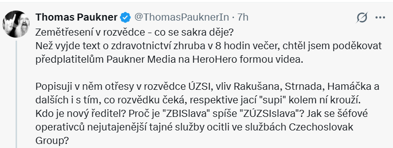kral_otakar's tweet photo. @iROZHLAScz @Ian_Horak Případ dál sledují investigativní pátrači #ThomasPaukner, #ErikBest, a #RadimPanenka na @parlamentky_cz. TK dokonce naznačuje propojení #UZSI s #CSG, odkud je již kousek k tématu #Sponzori a #MilosZeman
https://t.co/SEjNEADjI0
https://t.co/Bhne5KnaXB
https://t.co/I0FKT64YFm https://t.co/kEEuuOLlJL