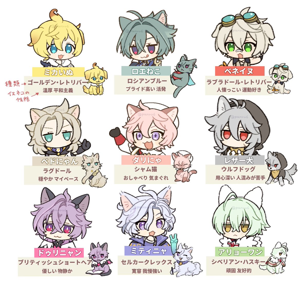 panru6's tweet photo. 犬猫まとめ🐶🐱 https://t.co/Ep001DdB7L