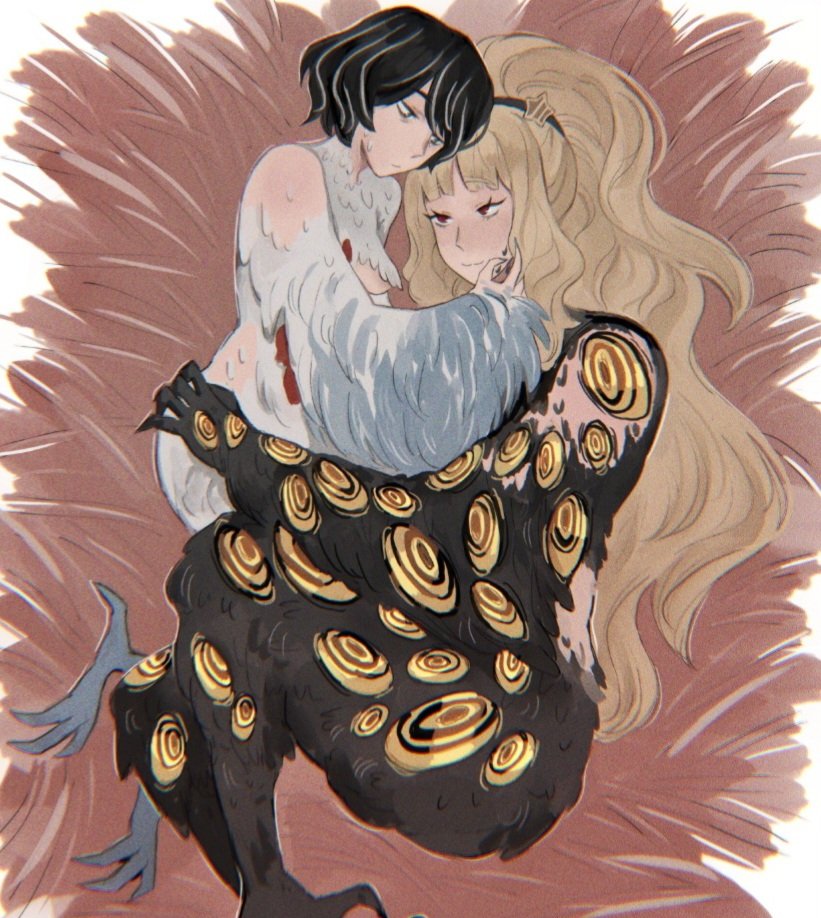 spiderbudburger's tweet photo. birds in love for bird oomf https://t.co/eyCEvC8xwP