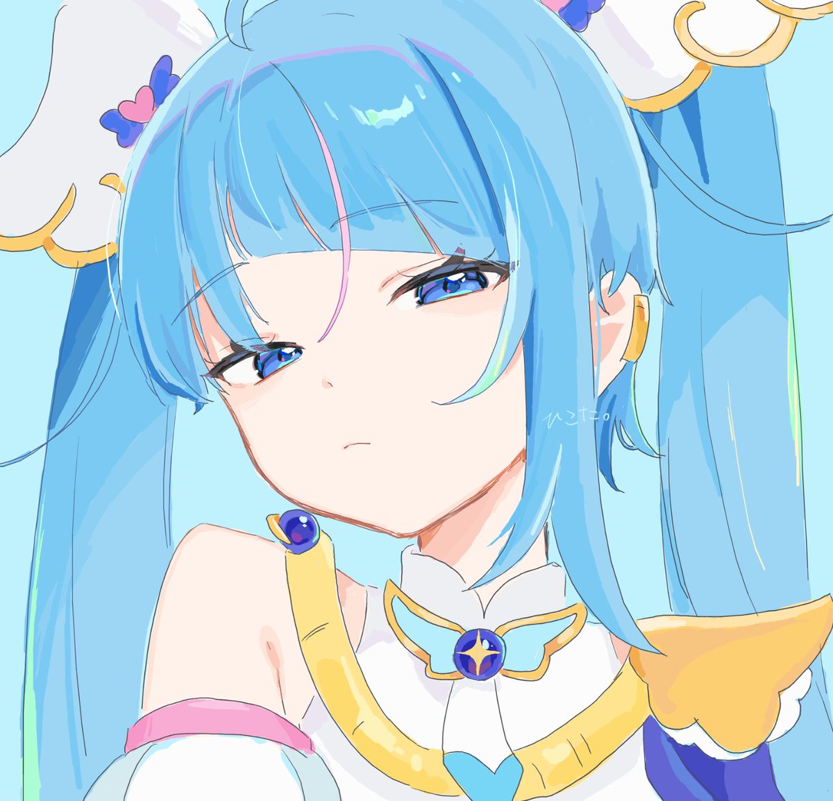 hikota_126's tweet photo. キュアスカイ https://t.co/Grp6sWfX9U