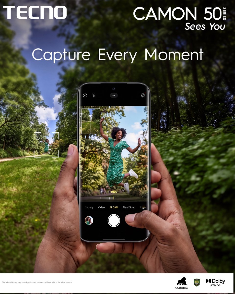 TECNOMobile254's tweet photo. Weekend plans?
Make every moment count with the CAMON 50 Series. From spontaneous adventures to those can’t-miss moments, capture it all in stunning detail.
This weekend, don’t just live the moment. Capture it. https://t.co/5WSkZ8YXhT