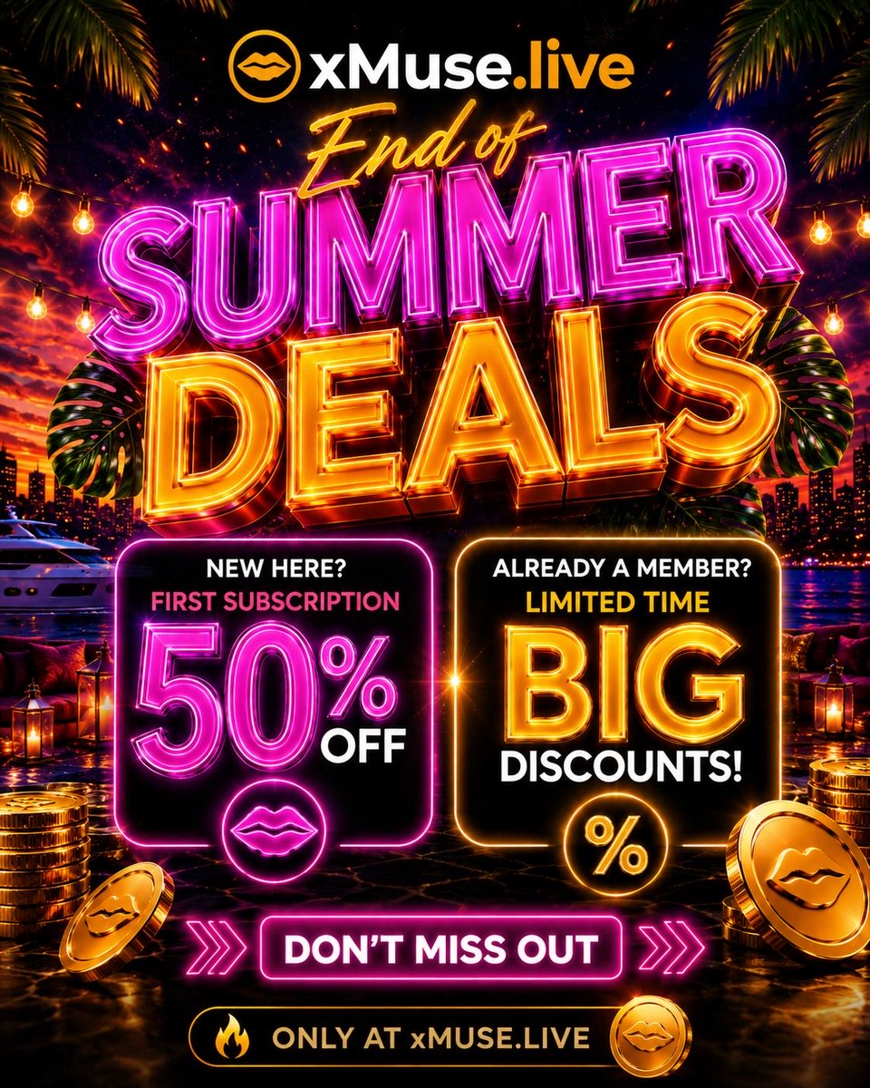 Angelamoxxy's tweet photo. New users

Your first visit just got a whole lot better 🔥 Join me now and take advantage of 50% OFF before the offer disappears!

 GET 50% OFF NOW
#UnbeatableDeals #OnlyAtXMuse https://t.co/SWTXLCadJZ