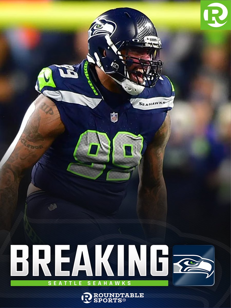 RoundtableSN's tweet photo. The #Seahawks and star DT Leonard Williams have reached an agreement on a 3-year, $90M extension, per @RapSheet https://t.co/X6CTd2YoPT
