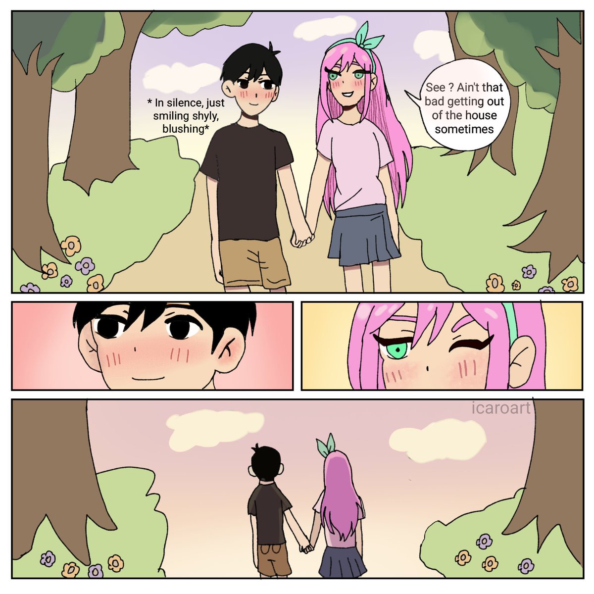 _icaroart_'s tweet photo. Sunburn Comics 🎀☀️
#omori #omorifanart #omorisunny #omoriaubrey https://t.co/SbrX5A3RSv