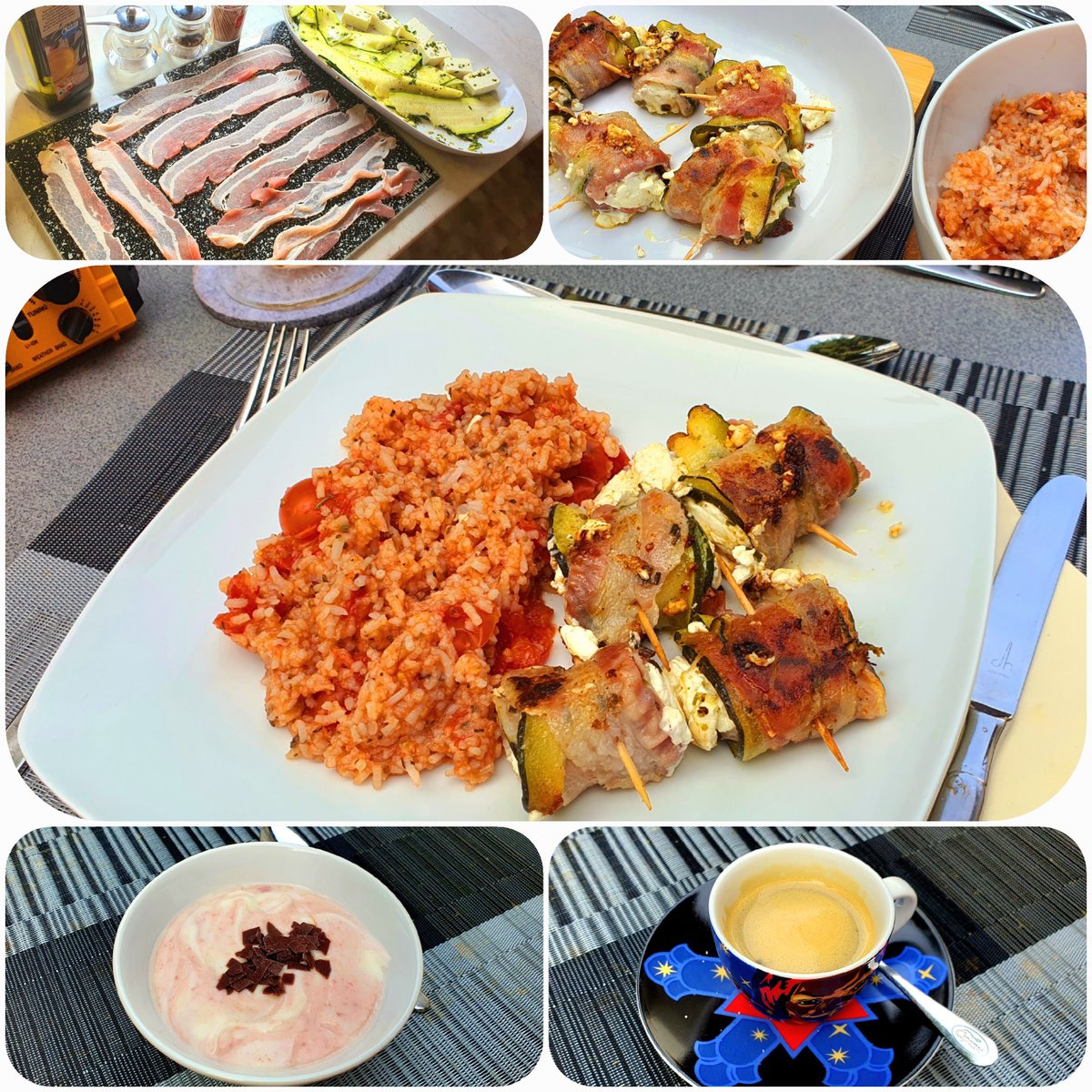 JurgenSpiess's tweet photo. #Mittagessen
Heute wars noch mal schön angenehm sich zum Essen im Freien aufzuhalten. Das mit den 30 Graden wird sich jetzt vorest mal haben und der Rückzug ins Esszimmer wird unvermeidlich sein.
Aber erst mal abwarten, man kann ja nie wissen. https://t.co/HbnE6TISfO
