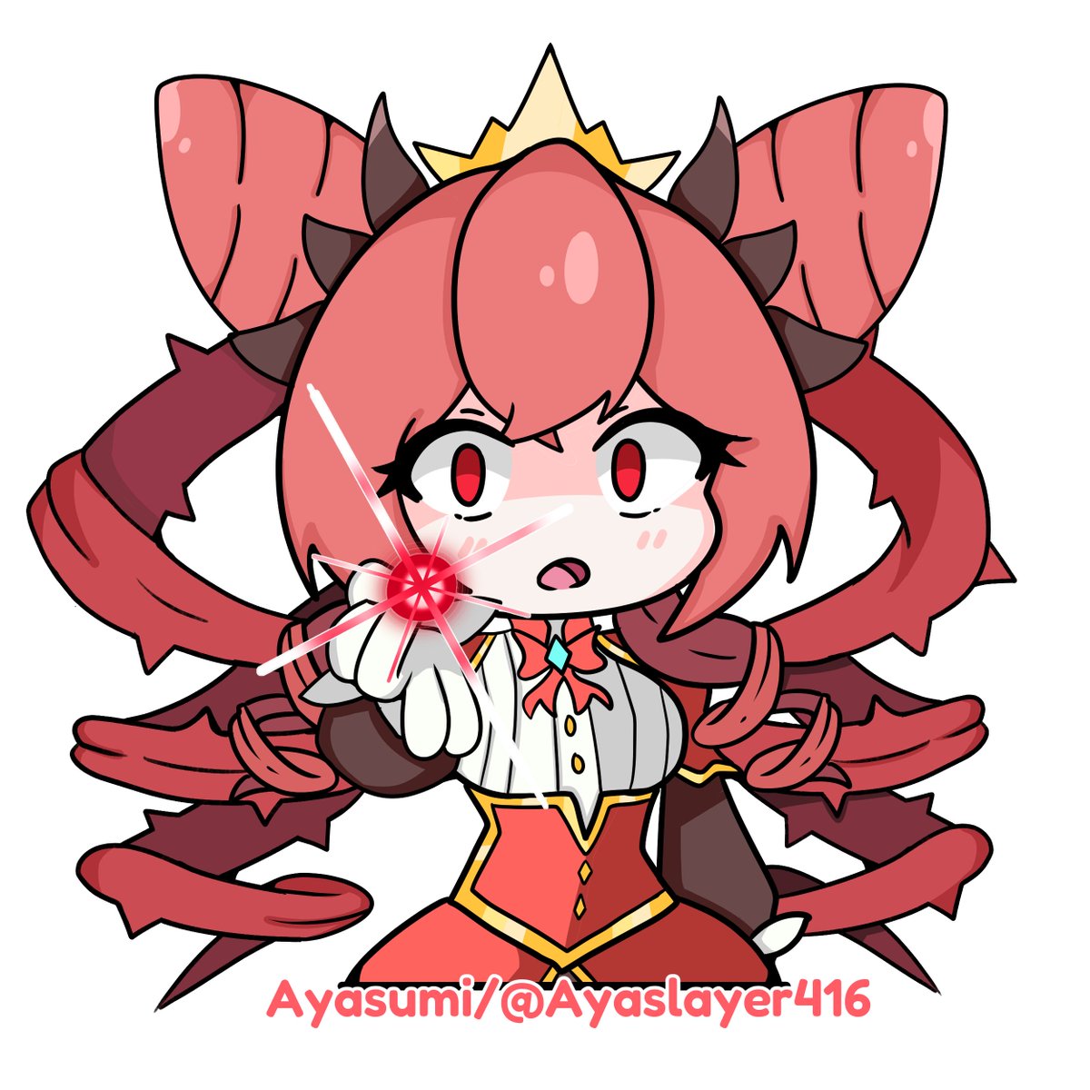 Ayaslayer416's tweet photo. no chill purge-chan https://t.co/DozYygtMvL