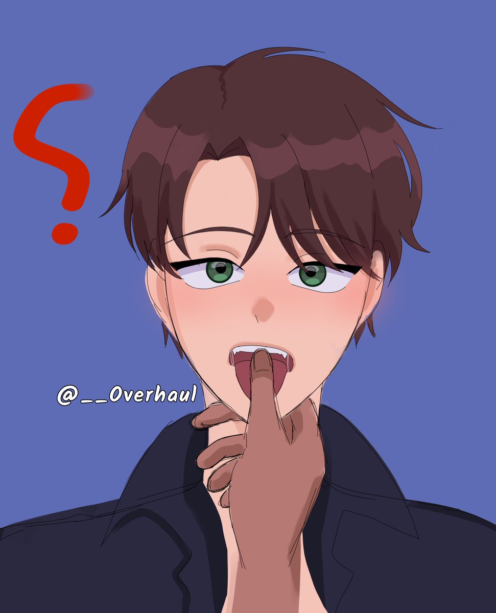 __Overhaul's tweet photo. 😝❓ https://t.co/C8CzNk8Lis