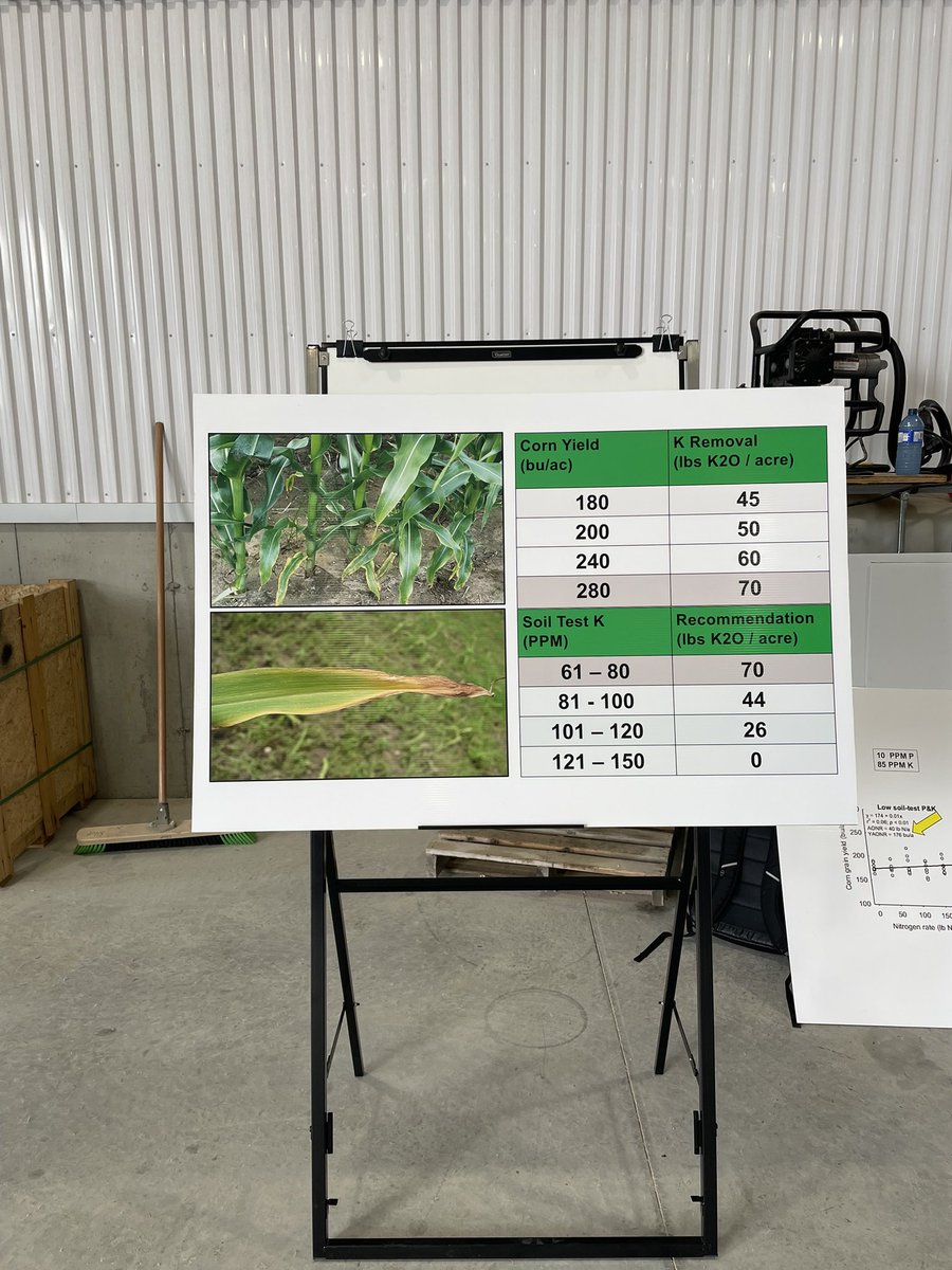 OntAg's tweet photo. More Power Out of Potassium 💪🏼
From starter impacts on lower testing soils to pushing yields on good ground, @gregteddington is reviewing key potassium considerations at #ONYield26! https://t.co/xY55NtlF0h