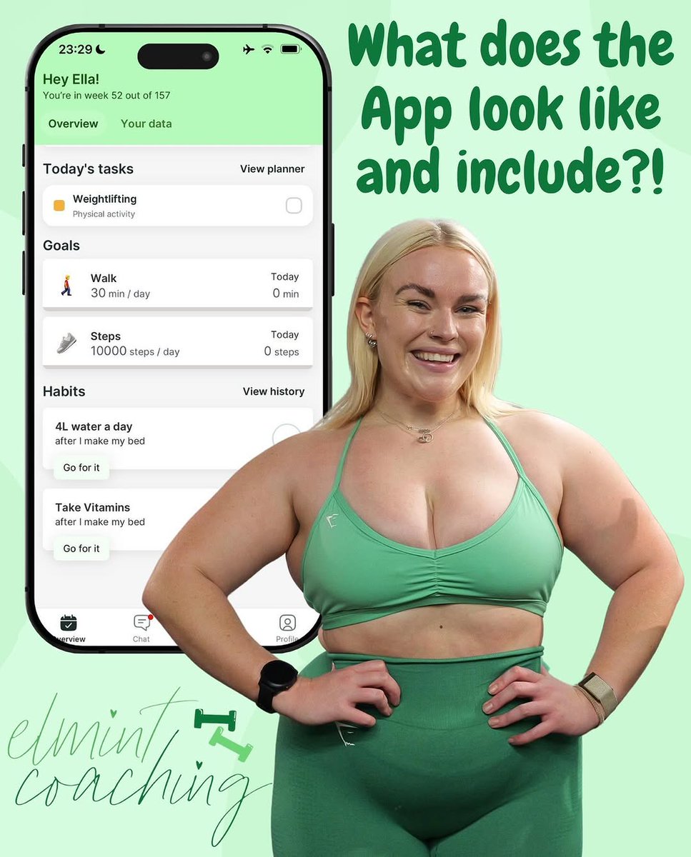 elmint1b6q's tweet photo. We’ve had so many questions on what the app actually looks like and includes so..

WELCOME TO OUR APP TOUR🤭✨🫶🏻

I have been working so hard to make sure my app is the ultimate one stop shop for everything you need on your fitness journey and we are a... https://t.co/kfQ2p9kuiS