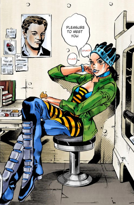 caeze_cc's tweet photo. jolyne stronger than me i woulda been all over gwess if we shared a cell😍 https://t.co/NoNe8bFpfH