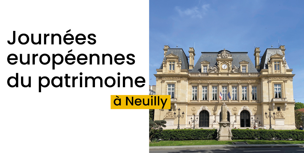 VilledeNeuilly's tweet photo. 🗞 Neuilly actu - Vos rendez-vous de rentrée

𝗝𝗼𝘂𝗿𝗻é𝗲𝘀 𝗲𝘂𝗿𝗼𝗽é𝗲𝗻𝗻𝗲𝘀 𝗱𝘂 𝗽𝗮𝘁𝗿𝗶𝗺𝗼𝗶𝗻𝗲

Cette année, les Journées européennes du patrimoine auront pour thème le patrimoine de la photographie et le patrimoine en péril.
Elles seront également l'occasion de célébrer les 140 ans de l'Hôtel de Ville.

Toutes les infos sur cet événement à retrouver dans la newsletter 👉https://t.co/o4Rw95KhGt