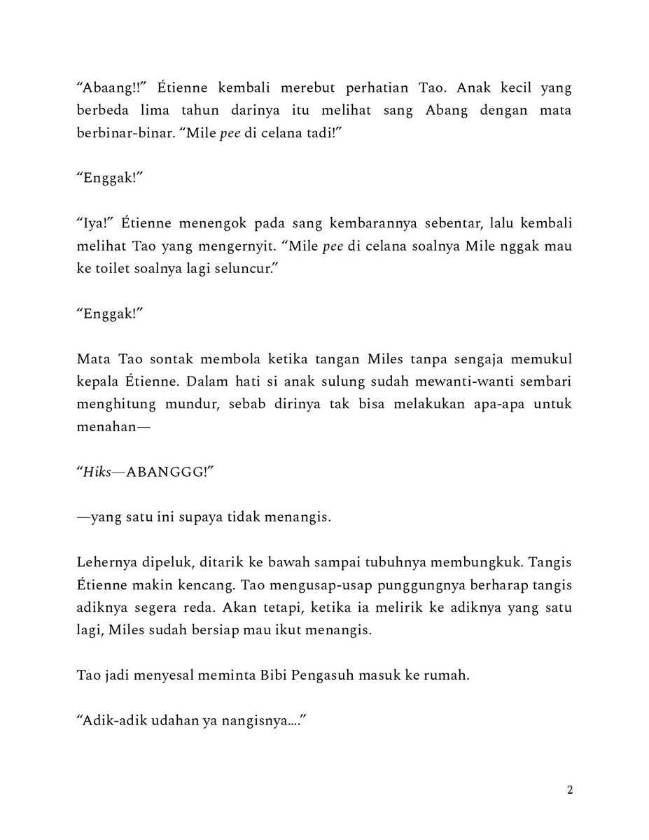arowesome's tweet photo. abang ngasuh bungsu but it didn't go well https://t.co/gzrWpFgiKa