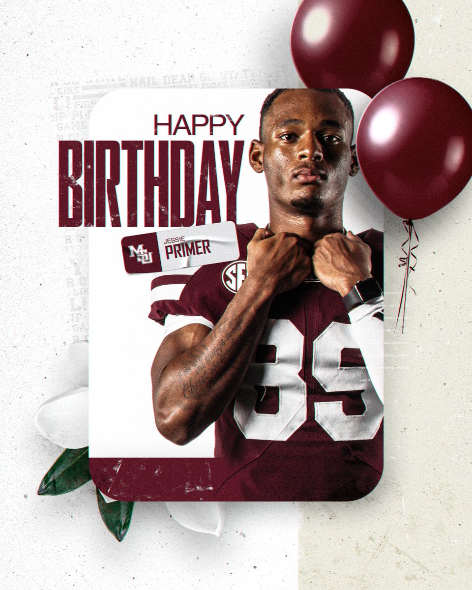 HailStateFB's tweet photo. Happy Birthday, @iamj_3! https://t.co/bGhyyGO5fY