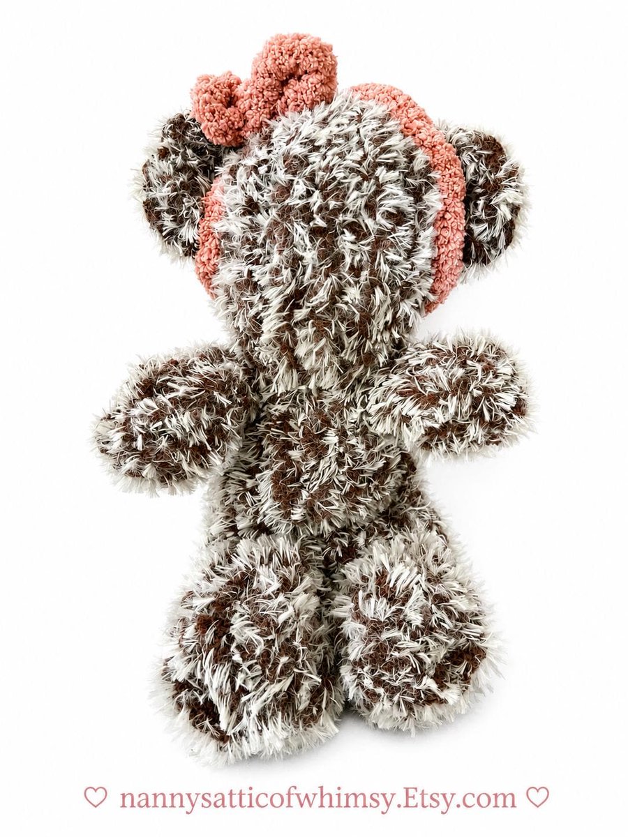 OurPlaceToNest2's tweet photo. Cuteness overload! 🐨🎀 Meet our Koala Inspired Plush with Pink Bow—hand knit, fuzzy, and made with chunky yarn for the sweetest lovey, baby shower gift, or nursery decor. Click this link for details or to buy: https://t.co/5ypVw2eZpW #innovative #musthave #shop https://t.co/Sl8ePjp2dO