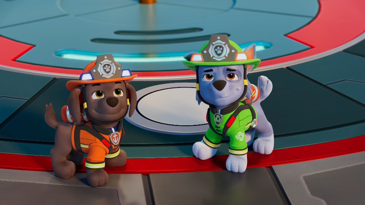 PawGenius's tweet photo. Well, here are some treats for you all.

A friendship bond throughout the episode.

Brought you by Rocky and Zuma. ♻️🛟 https://t.co/5CtximNZBM