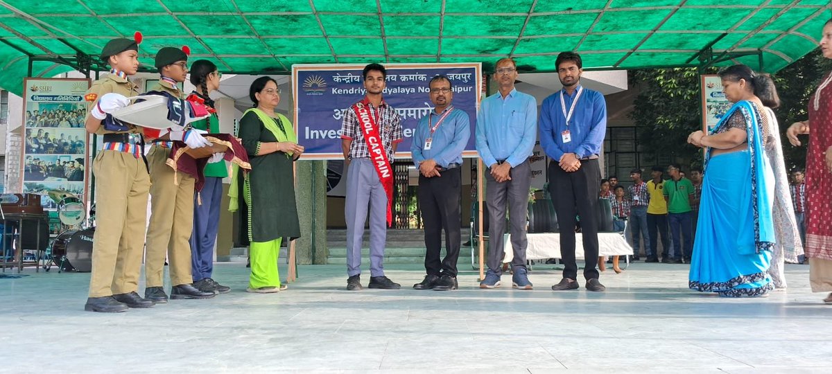 Kvno3J's tweet photo. Investiture Ceremony 2026

A proud moment as the newly elected Student Council &amp; House Cabinet of PM SHRI https://t.co/lDr0iCMHjs.3, Jaipur, received their badges and took the Oath of Office embracing leadership, responsibility, integrity and service. 
#kvs @KVS_HQ @kvsrojaipur https://t.co/MqqSKiqLsK