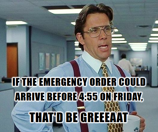 TexasFlange's tweet photo. When the customer says, “We need this flange order ASAP…”
And then sends the PO at 4:54 PM on Friday. 😅
That’d be GREEEAT. 😂
#TexasFlange #FlangeLife #Friday #EmergencyOrder #PVF https://t.co/VhFpz2nlkv
