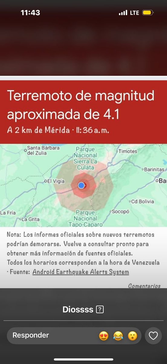 Jos75988290's tweet photo. Fuerte temblor en la ciudad de Merida. https://t.co/0j7zi0BpIK