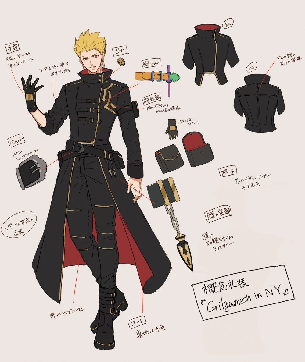 mochio_bonio's tweet photo. i'll never forgive fgo for not giving us the battle in new york gilgamesh costume dress after the event came back how many times?? odysseus GOT his costume (recolor) and not GILGAMESH?? 

and the worst part they DO have the costume but it's ARCADE ONLY COME ONNNN 😭😭😭 https://t.co/3mfp3PEeKJ