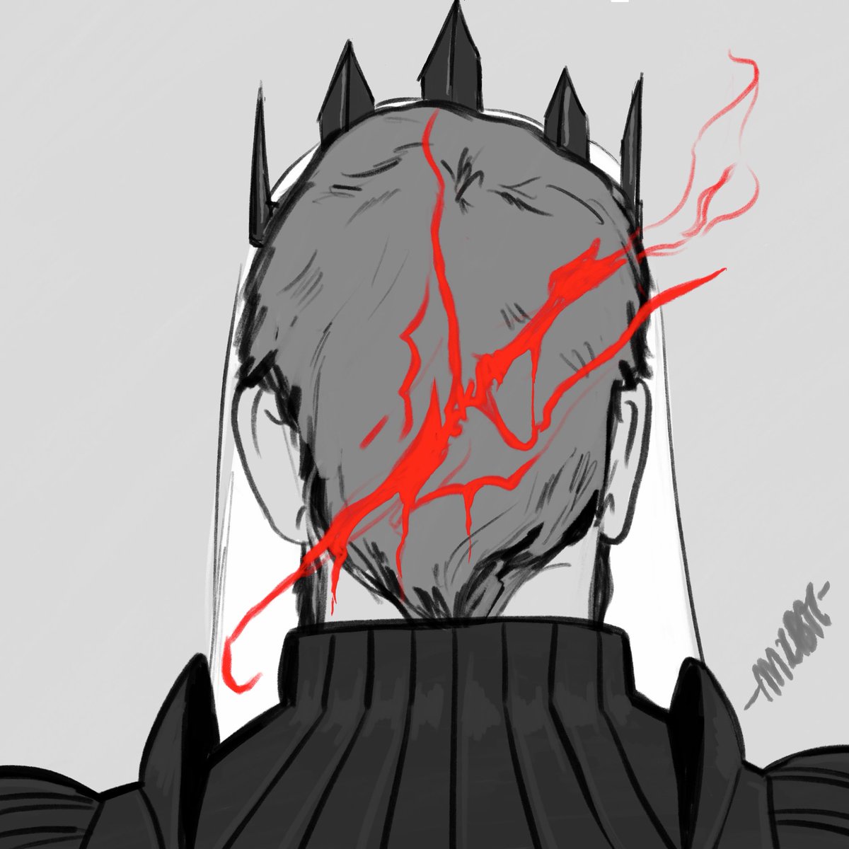 herphaestus's tweet photo. Day 5 - Warrior  #hammeranvilweek #baekar 

Aftermath https://t.co/YxRQ4m3pVG