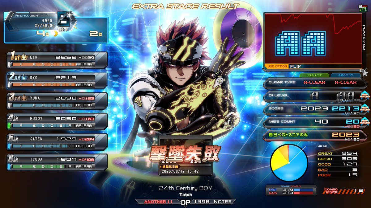 ryo_ddr's tweet photo. ☆11のエクハ候補曲がいくつか増えましたが、まぐれに頼らず狙いにいくならどれもまだ一歩足りない感じではあります。 https://t.co/di243uj7dG