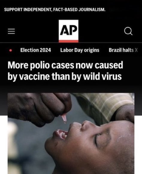 BartonTruley's tweet photo. @DoctorHuuu @vancemurphy Far More people die from vaccines. https://t.co/vz6cIGRpHt